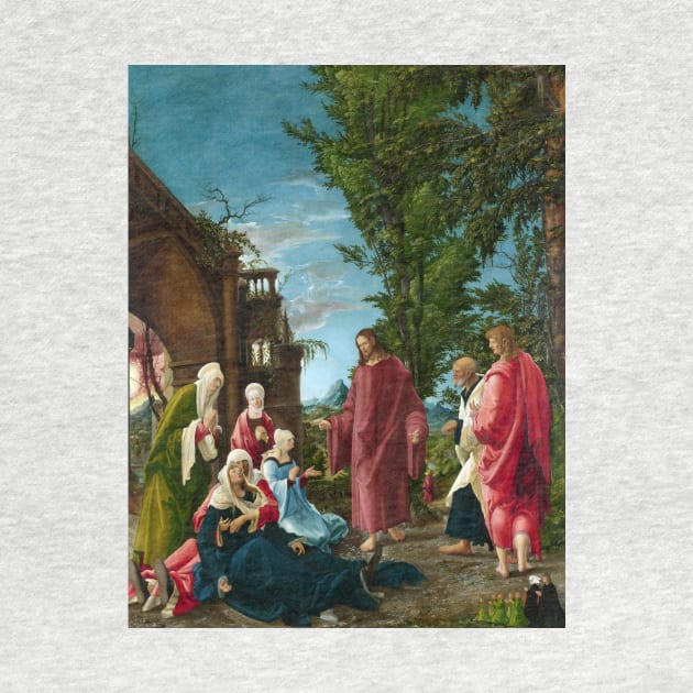 Christ Taking Leave of His Mother by Albrecht Altdorfer by Classic Art Stall